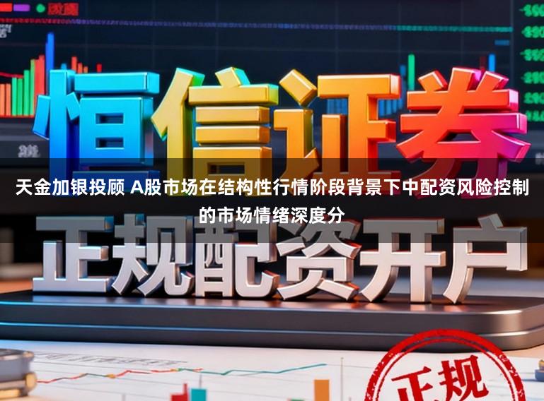 天金加银投顾 A股市场在结构性行情阶段背景下中配资风险控制的市场情绪深度分