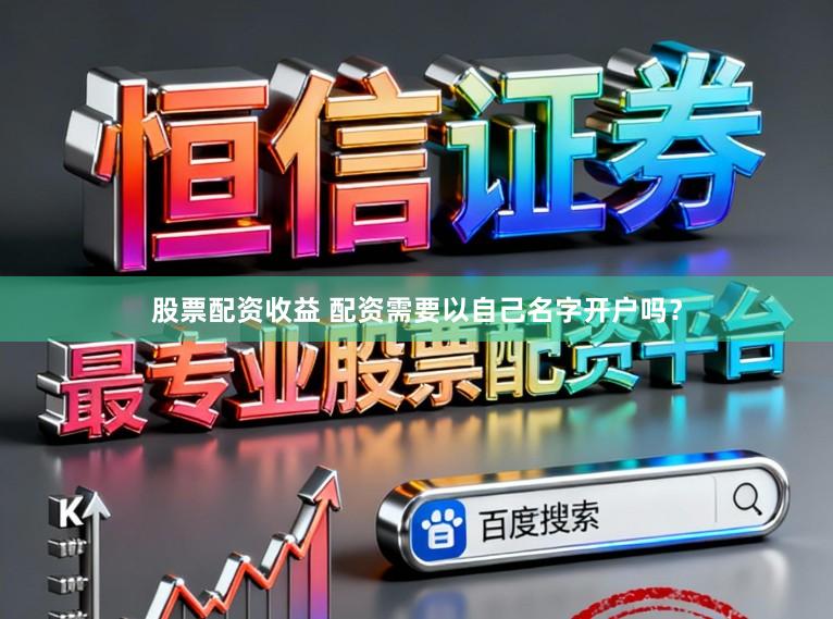 股票配资收益 配资需要以自己名字开户吗？